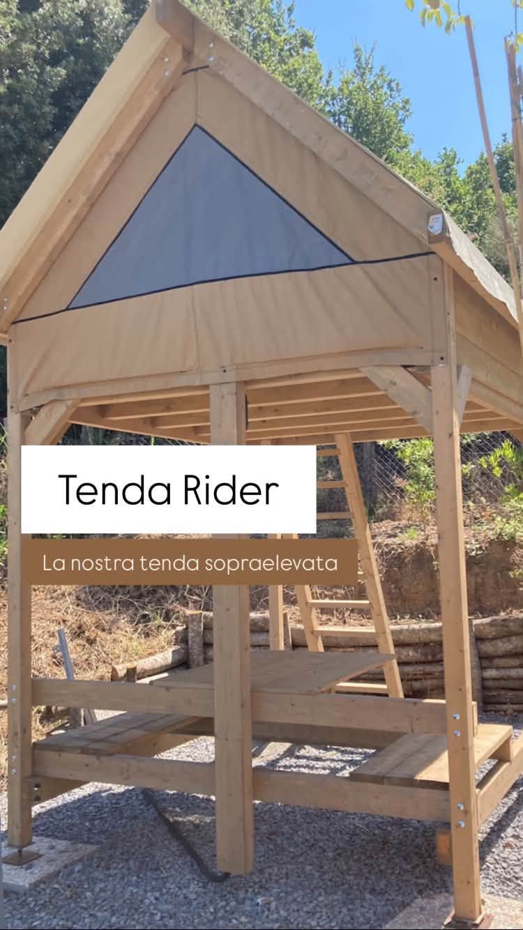 Rider Tent di giorno